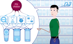 Cell phone selecting